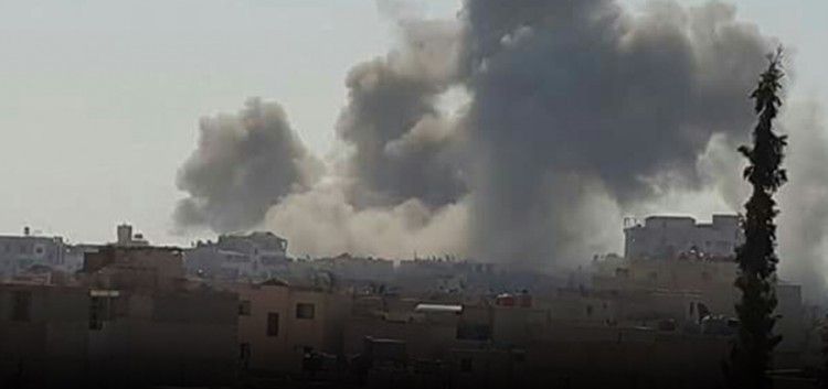 سقوط 3 صواريخ موجهة على مدينة دوما.. وبراميل متفجرة على داريا في ريف دمشق
