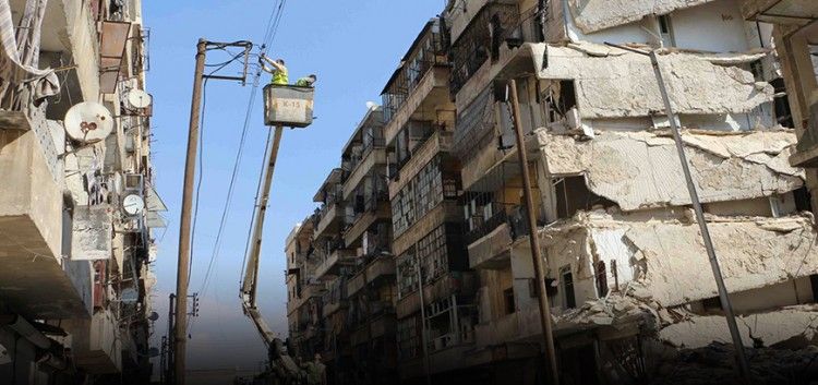 إدارة خدمات حلب تعلن استنفارها لإصلاح خطوط الكهرباء.. وتوضح التفاصيل