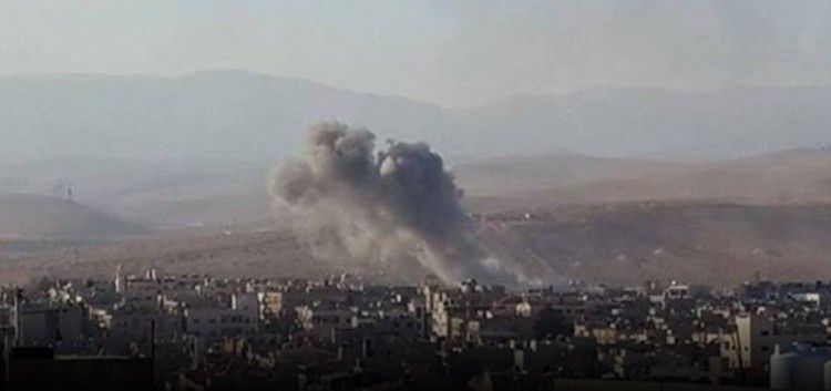 شهيد في قصفٍ مدفعي على دير العصافير.. وبراميل متفجرة على داريا في ريف دمشق